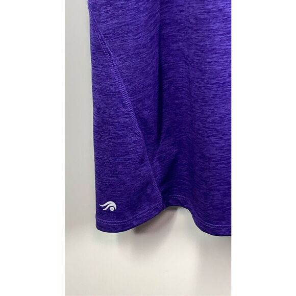 Ideology Believes In Movement Women's Racerback Tank Top Purple Size Medium - Picture 5 of 5